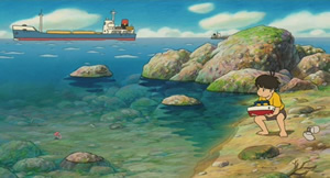Ponyo sur la Falaise - Screenshot #1 Ponyo sur la Falaise - Screenshot #1