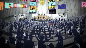 Yoru wa Mijikashi Arukeyo Otome - Screenshot #2