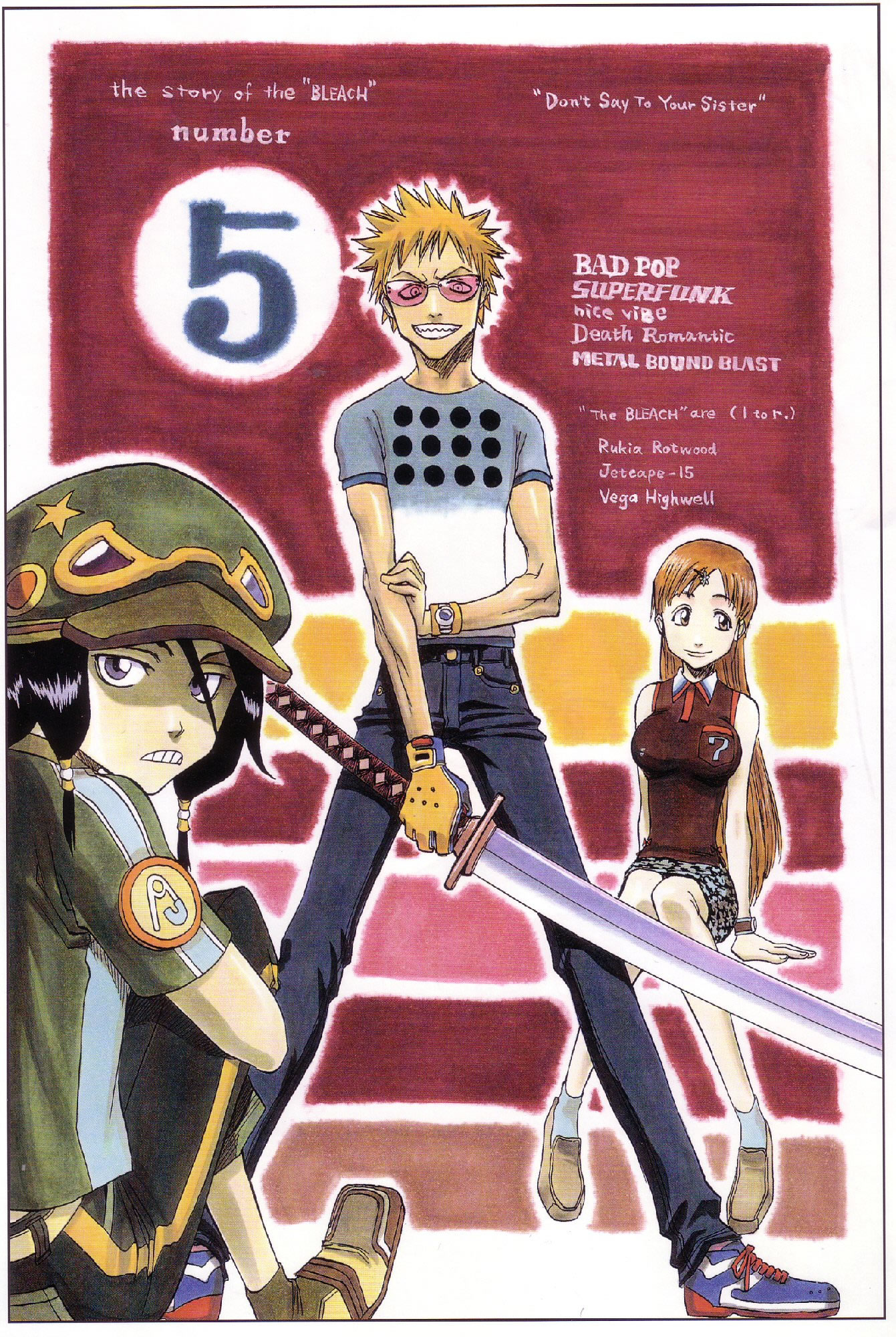 Artwork Bleach - All Color but the Black
