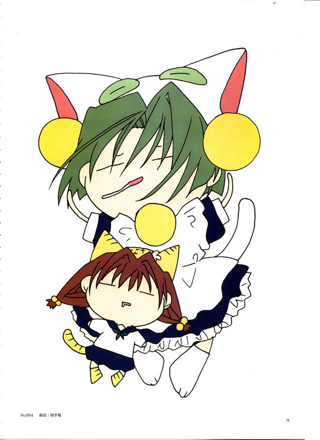 Artwork Digi Charat Chocola 2000