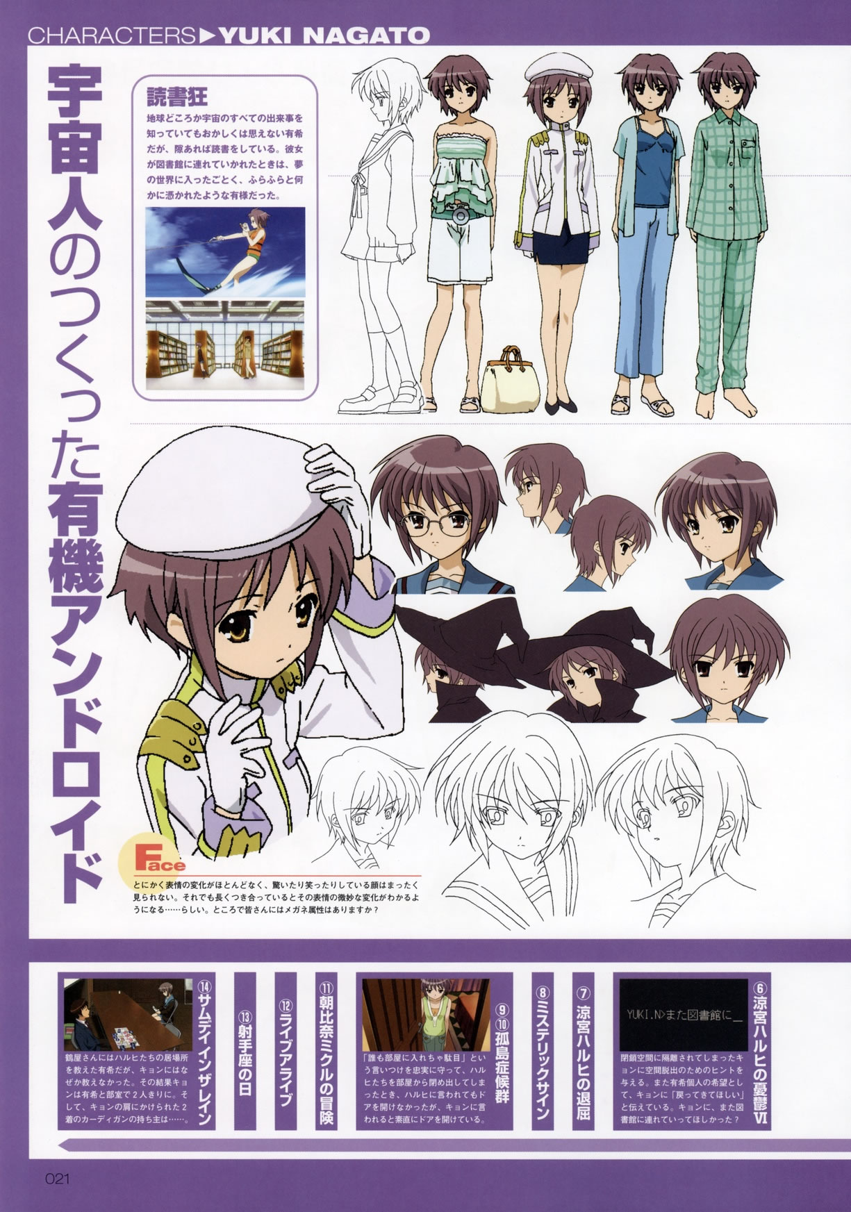 Artwork Suzumiya Haruhi Fanbook