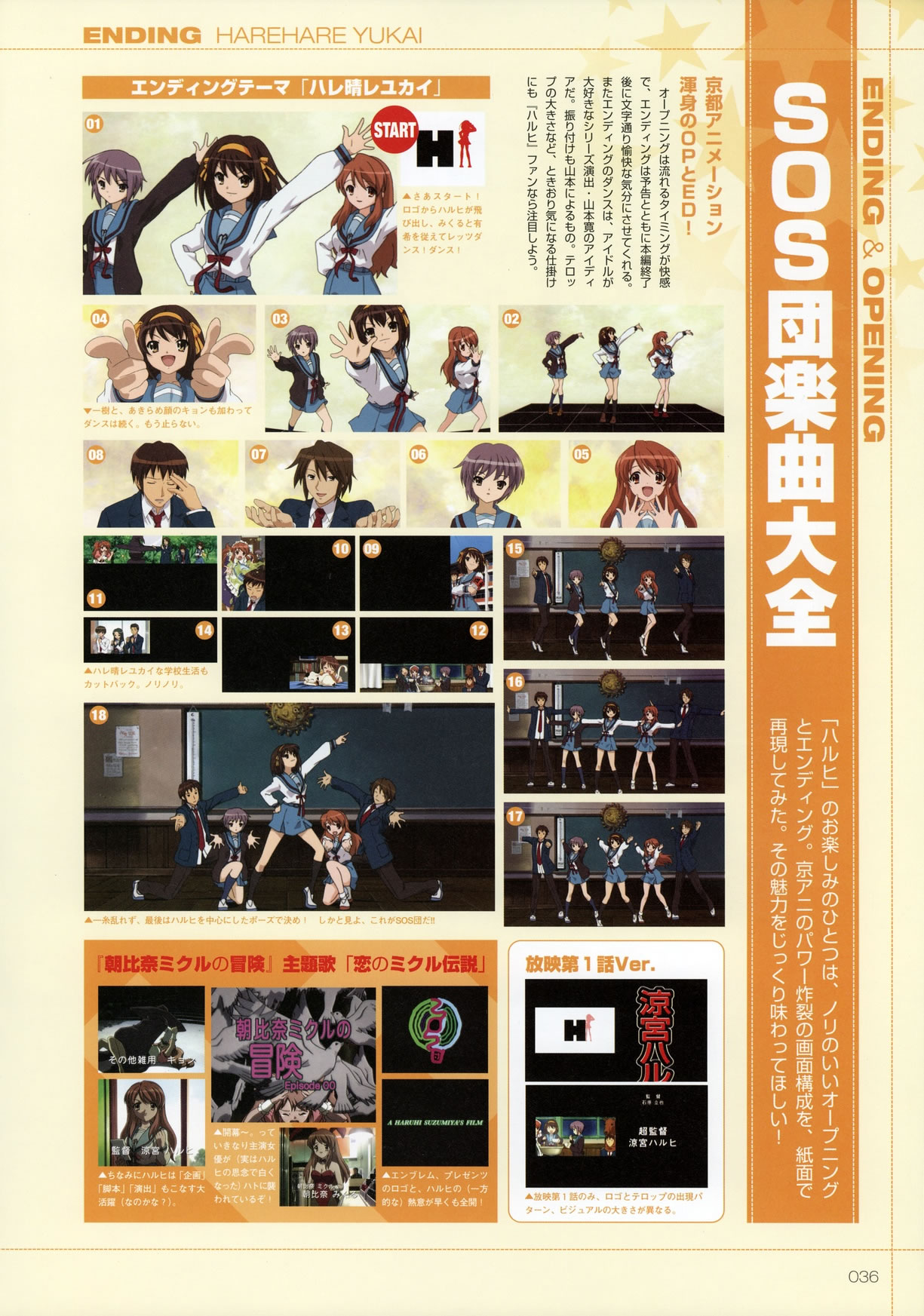 Artwork Suzumiya Haruhi Fanbook