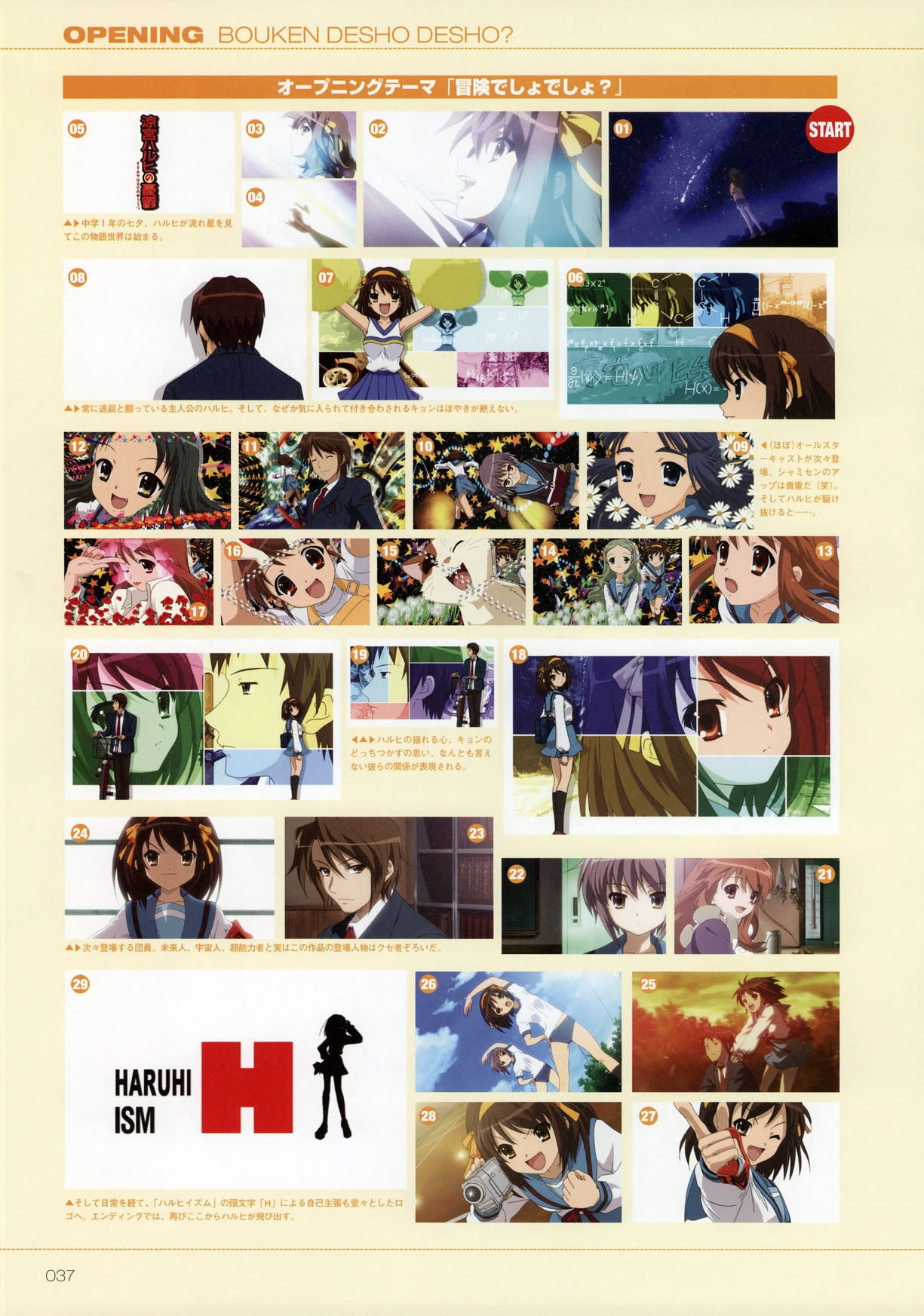 Artwork Suzumiya Haruhi Fanbook