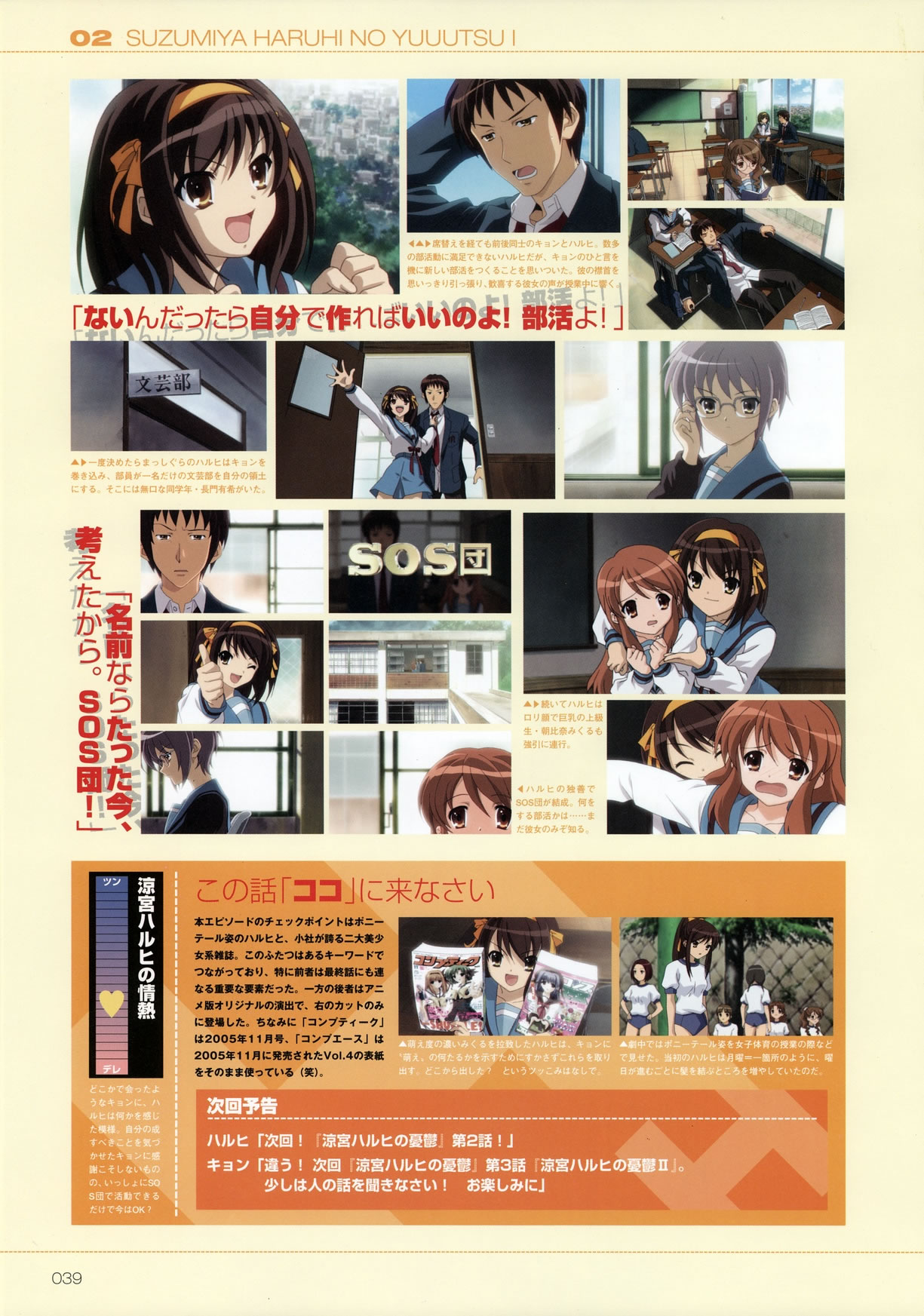 Artwork Suzumiya Haruhi Fanbook