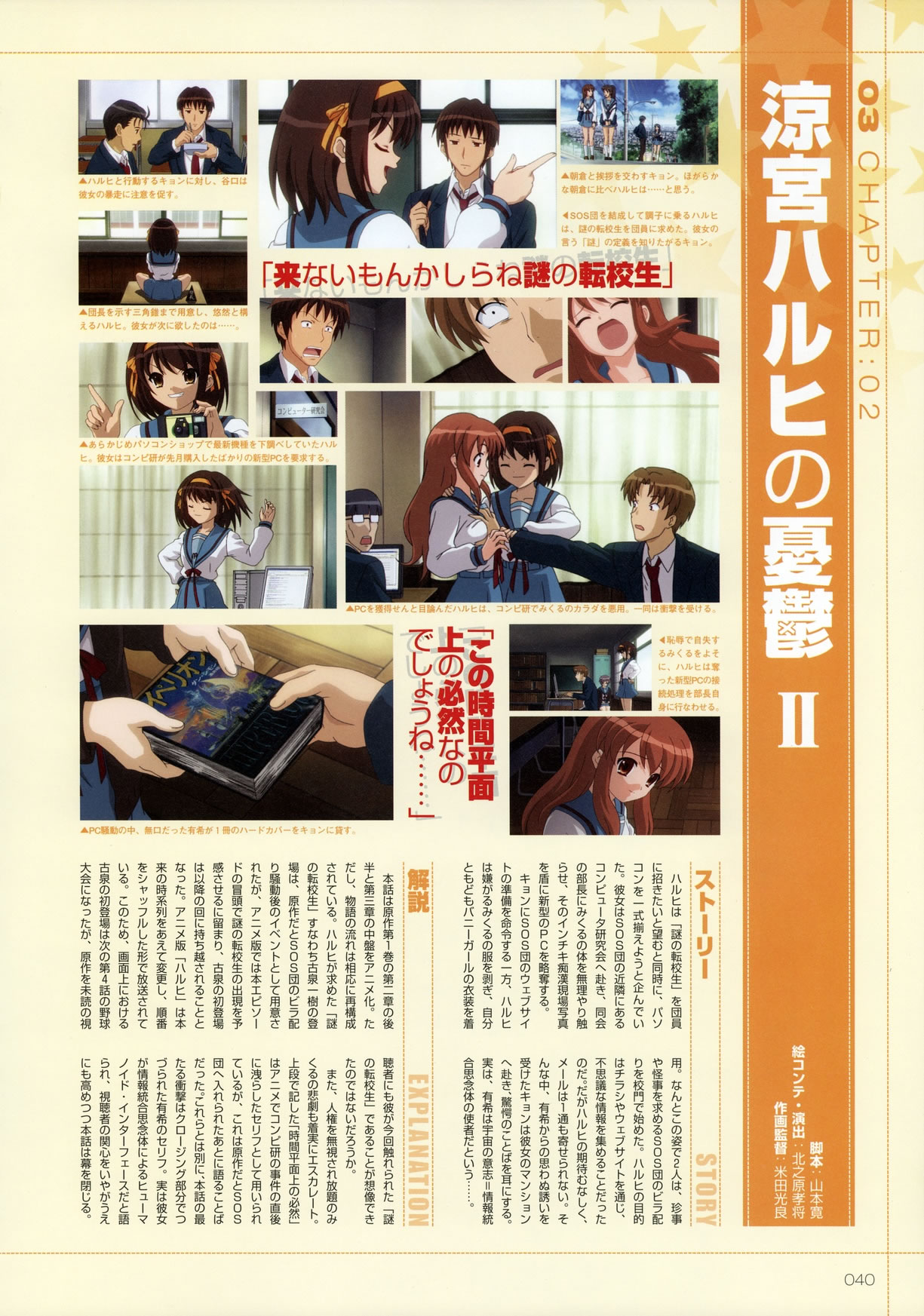 Artwork Suzumiya Haruhi Fanbook