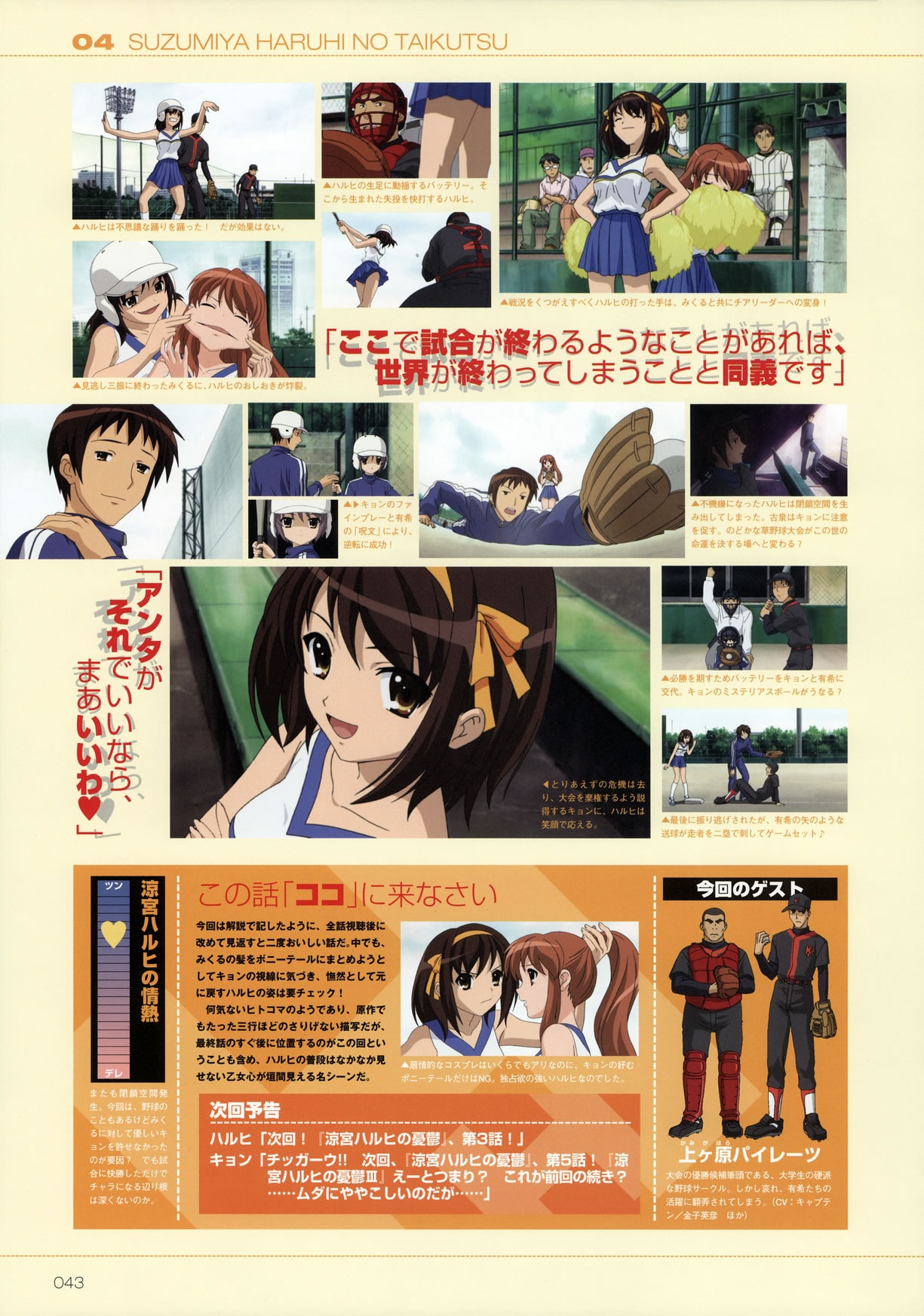 Artwork Suzumiya Haruhi Fanbook