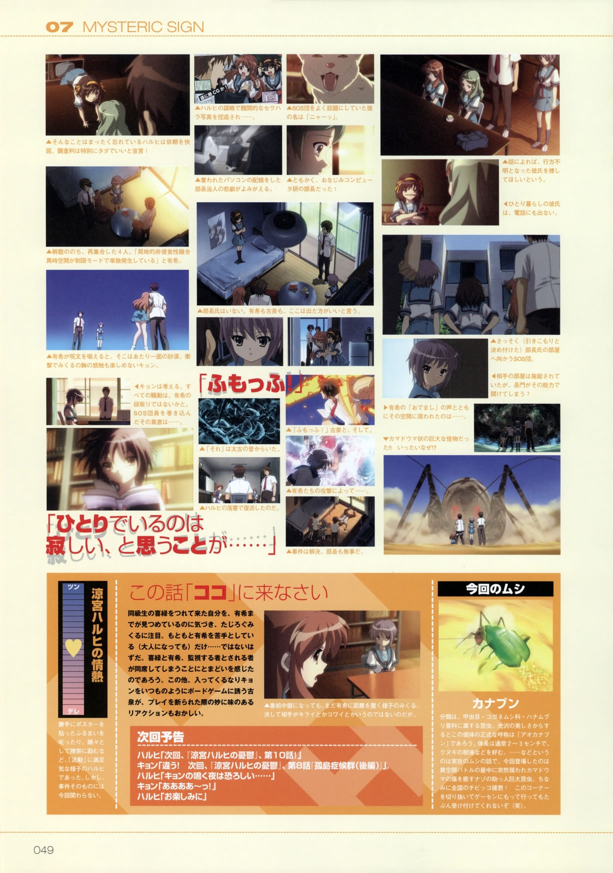 Artwork Suzumiya Haruhi Fanbook