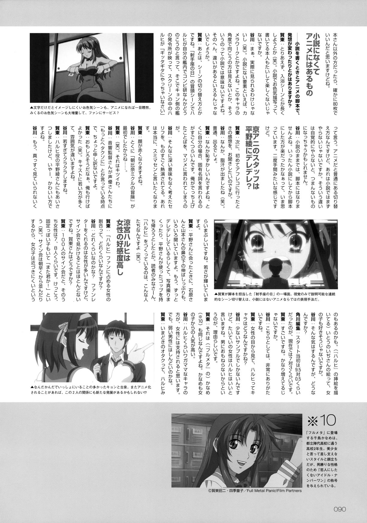 Artwork Suzumiya Haruhi Fanbook