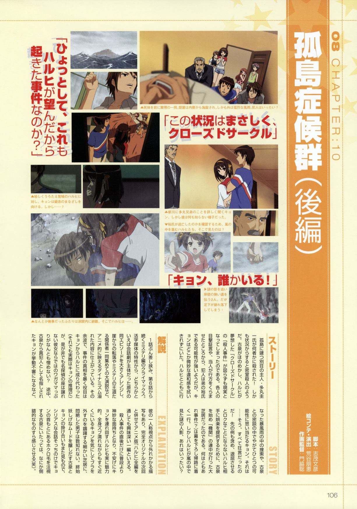 Artwork Suzumiya Haruhi Fanbook