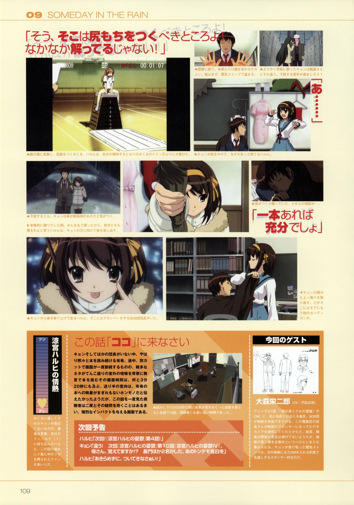 Artwork Suzumiya Haruhi Fanbook