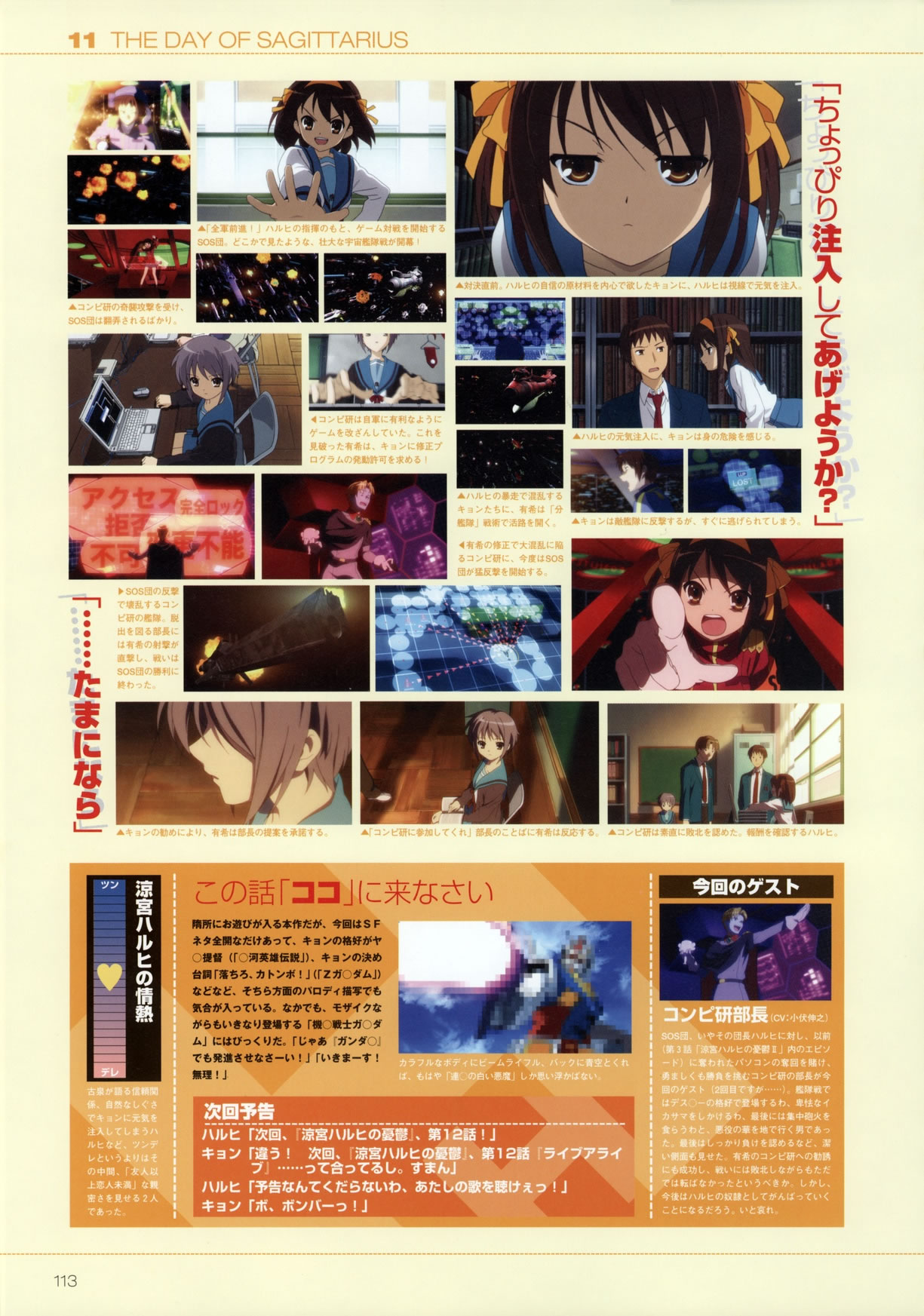 Artwork Suzumiya Haruhi Fanbook