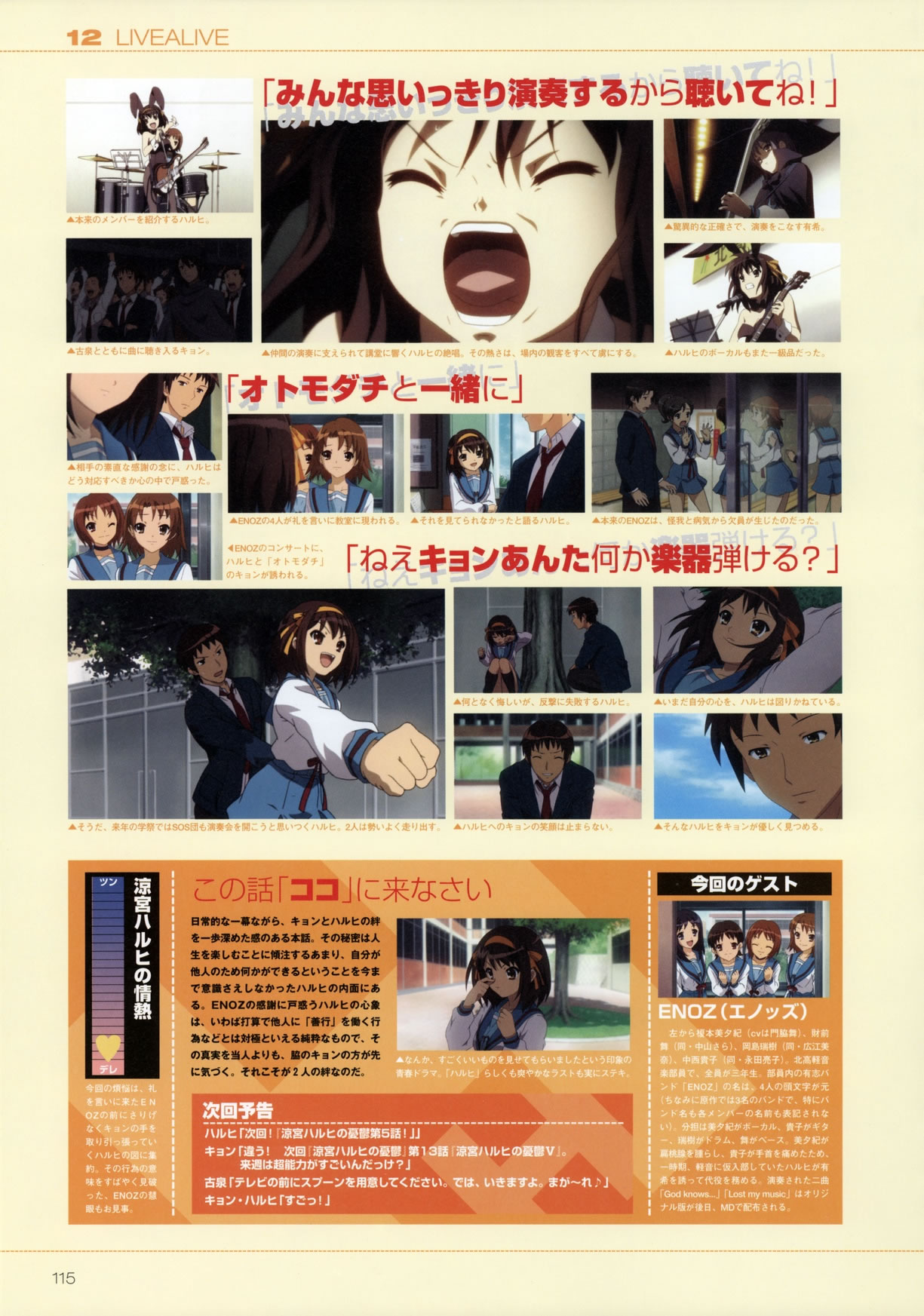 Artwork Suzumiya Haruhi Fanbook