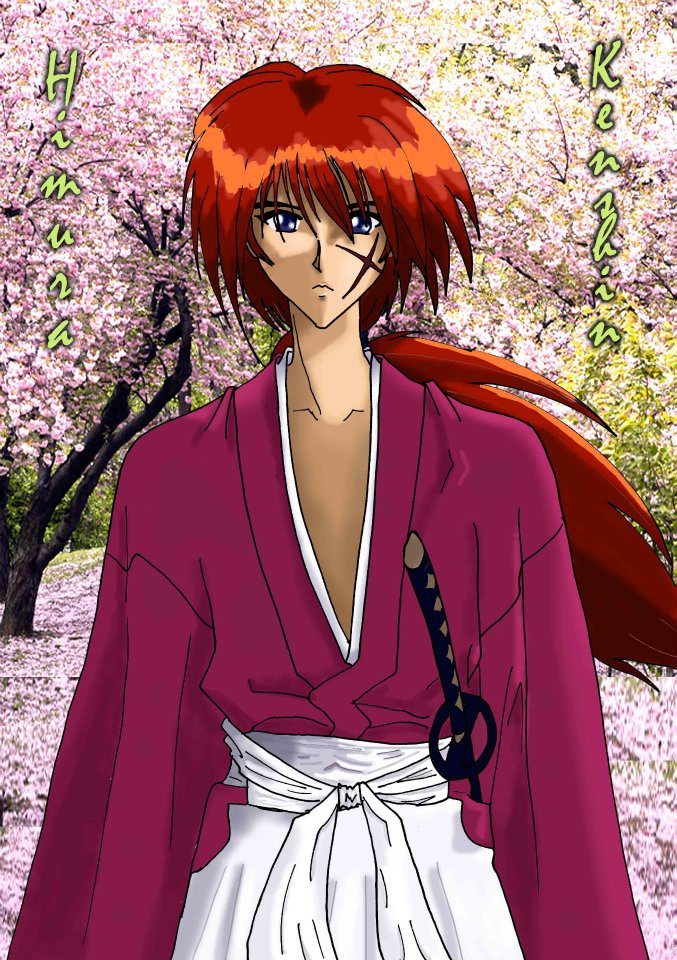 Fan-Art Kenshin le Vagabond par Fafounette