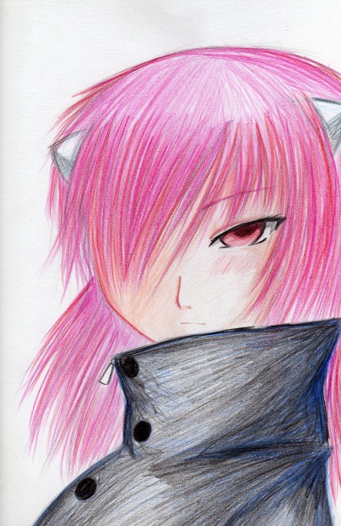 Fan-Art Elfen Lied par Hayatso