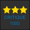 Evaluer 1000 critiques