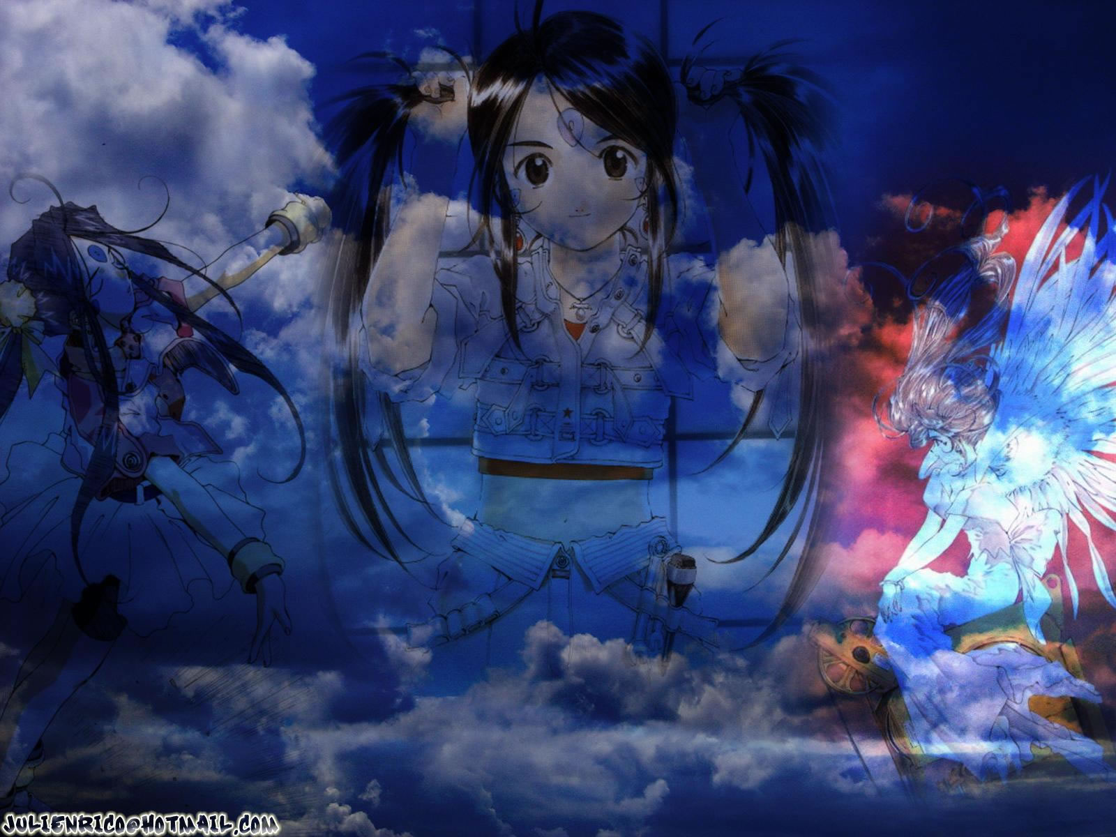 Wallpaper Ah! My Goddess par auron15