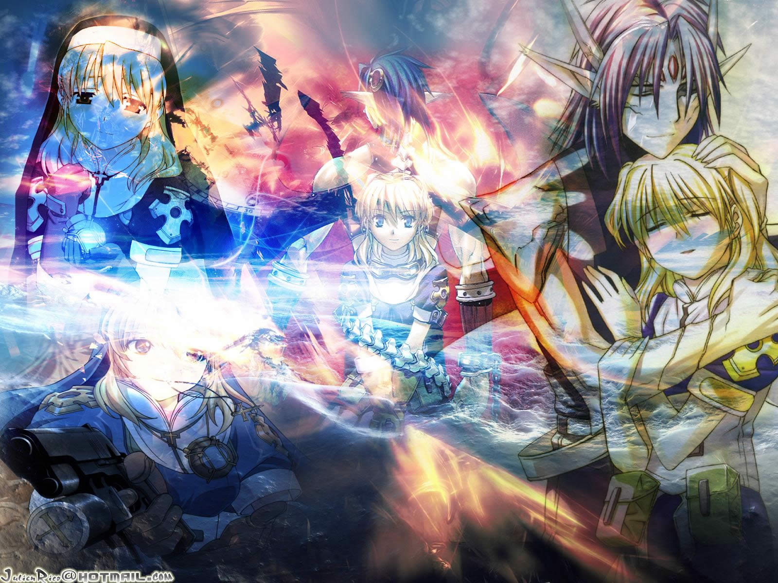 Wallpaper Chrno Crusade par auron15