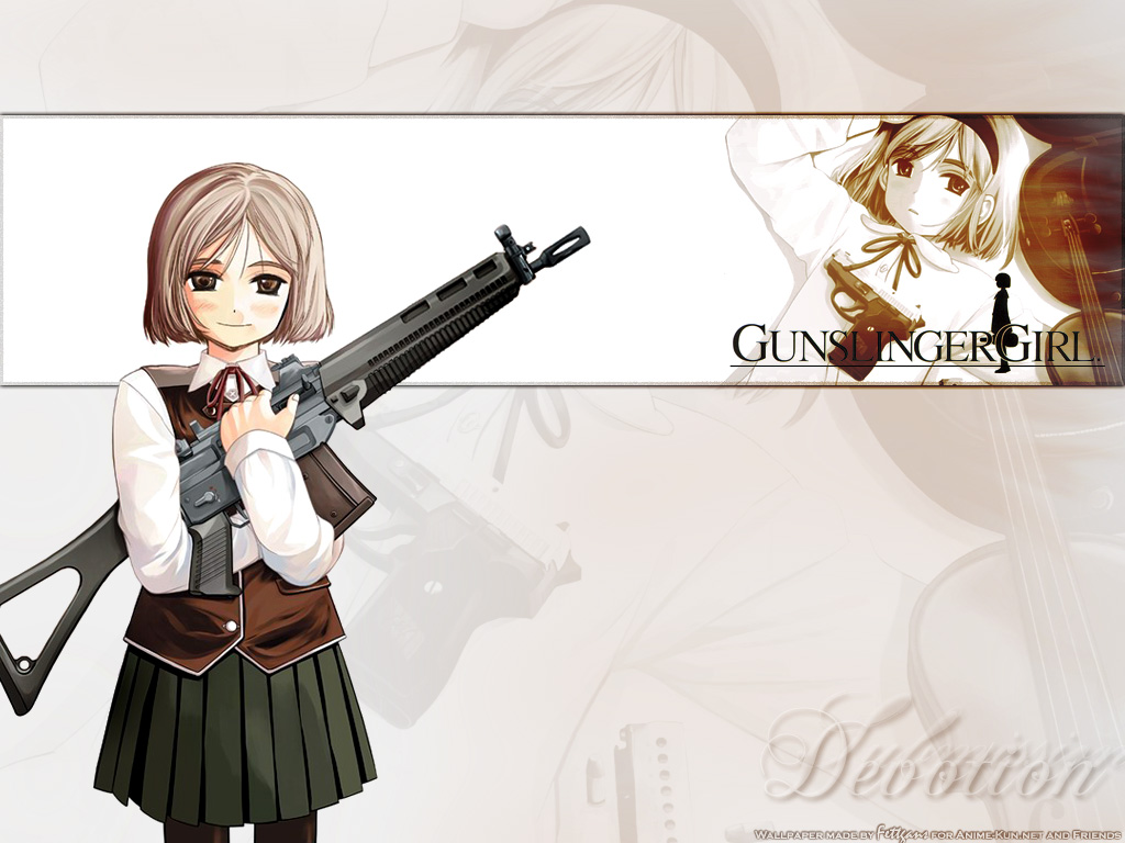 Wallpaper Gunslinger Girl par Fettgans