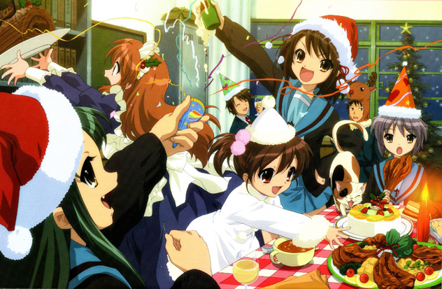 Haruhi Christmas Party!