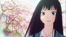 Sawako sous les cerisiers
