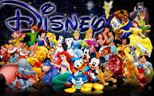 Les personnages Disney