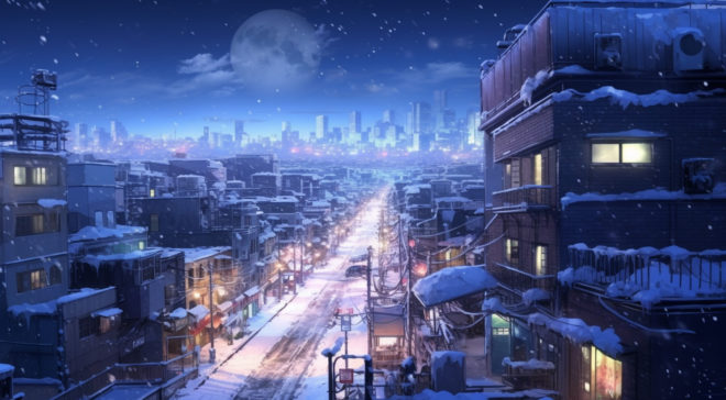 ville-anime-hiver-nuit-beau-fond-ecran-hd-calme-paisible